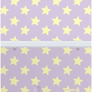 Nintendo New 3DS - Cover Plates No.028 - Star Purple [Used / Loose]