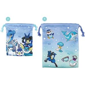 Pokemon: 2 Pieces Drawstring Bag Set - Gradation / Blue & Mint [The Pokemon Company]