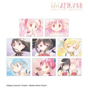 Puella Magi Madoka Magica: Acrylic Cards - Beginnings & Eternal Movies (Ani-Art) (Aqua Label) (8 Packs Box) [Arma Bianca] 