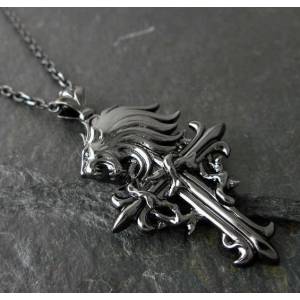 Final Fantasy VIII - Black Silver Pendant  [Square-Enix Shop]