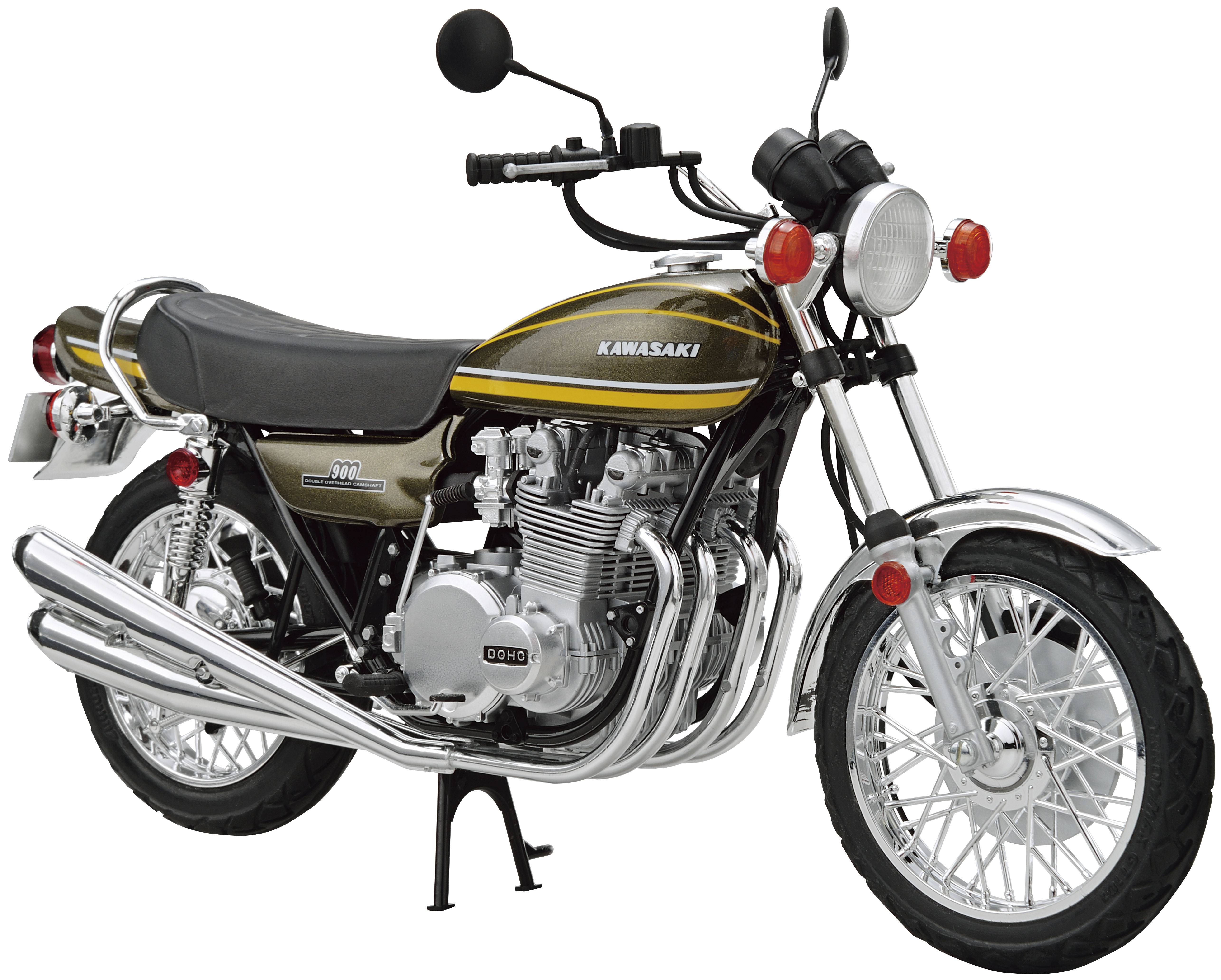 Kit Maquette Moto AOSHIMA 1/12 – Kawasaki Z750F X, Réf. FTB-1200