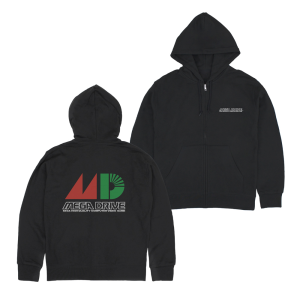 Sega Mega Drive: Zip Hoodie - Mega Drive Logo (XL) [COSPA]