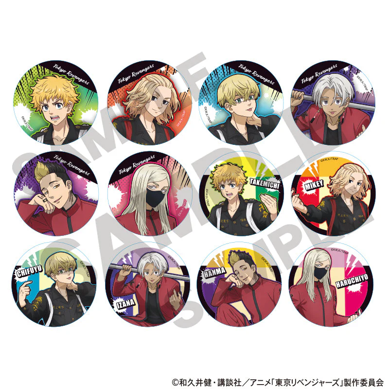 Tokyo Revengers: Trading Can Badge  Provocation (12 Packs Box) [Crux]