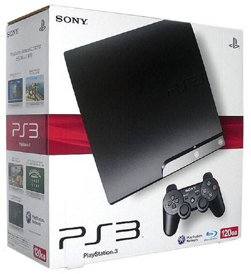 Buy PlayStation 3 Slim 120GB Charcoal Black CECH-2100A