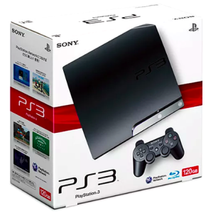 PlayStation 3 Slim 120GB Charcoal Black (CECH-2000A) [Occasion BE]