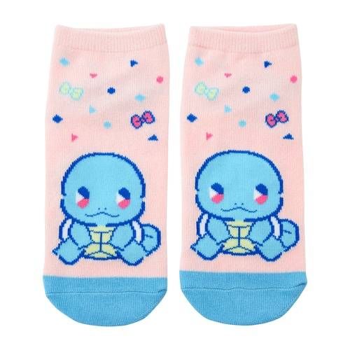 Pokemon: Saiko Soda/Refresh - Squirtle Short Socks (19-21cm) [The Pokemon Company]