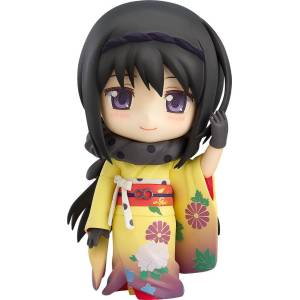 Nendoroid 722: Puella Magi Madoka Magica The Movie - Homura Akemi (Kimono Ver.) [Orange Rouge - Used]
