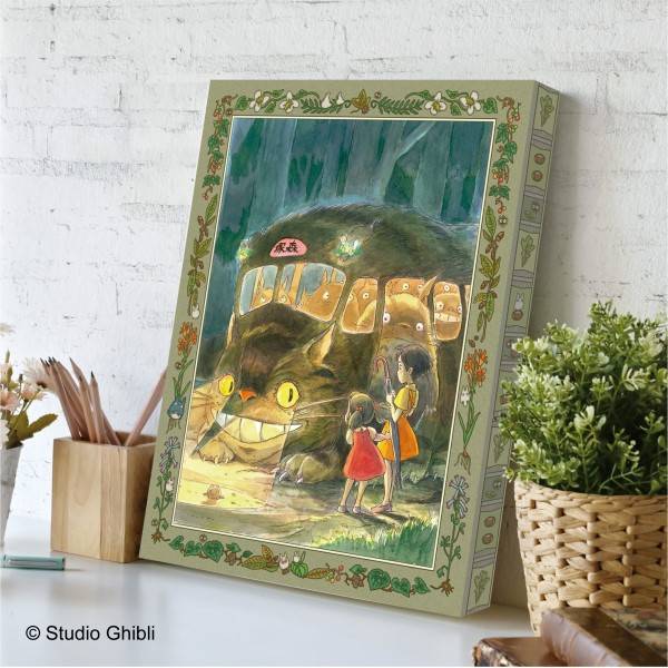 My Neighbor Totoro Art Board Jigsaw Puzzle Cat Bus Arrival (366