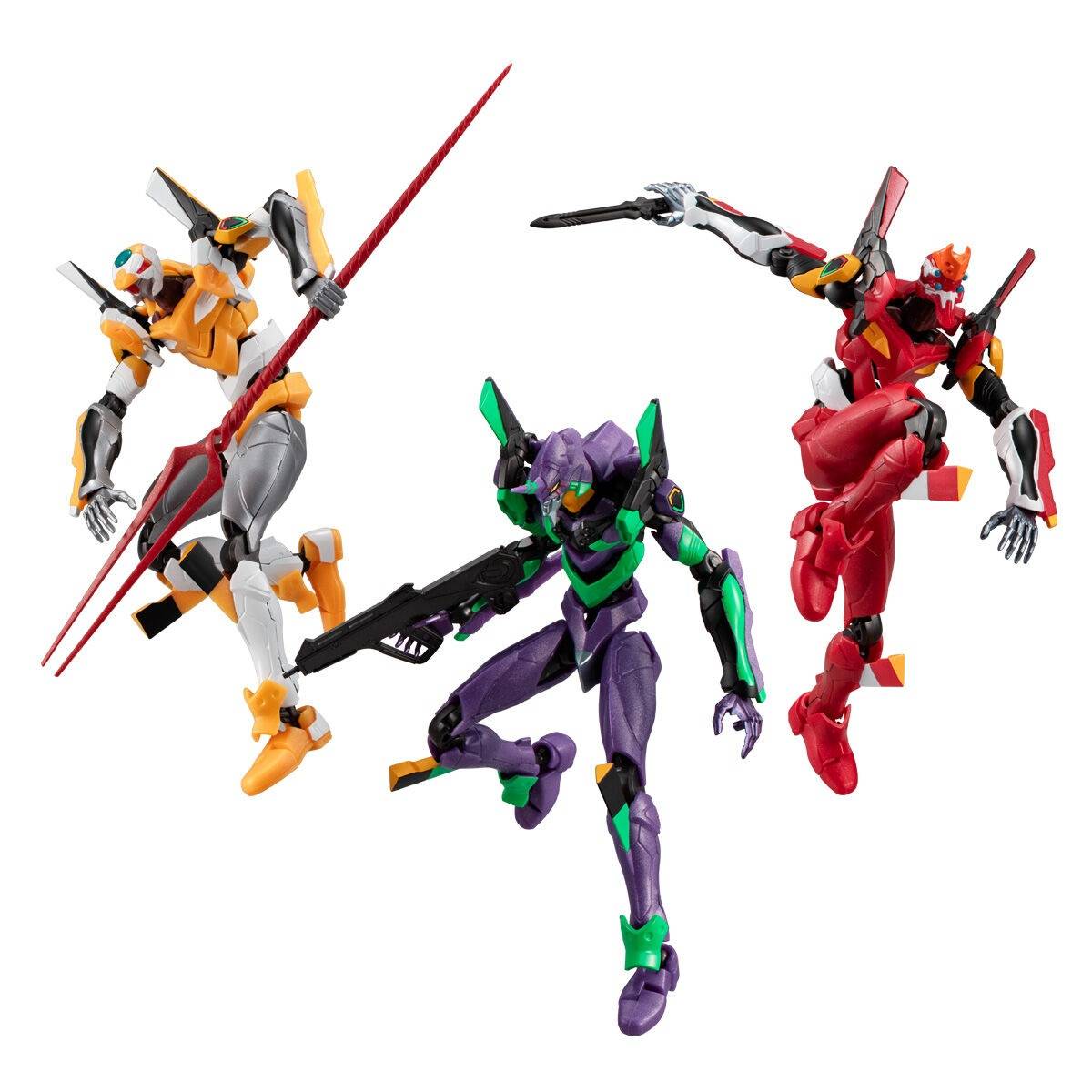 EVA-FRAME-DX: Rebuild of Evangelion Edition (Set of 3) [Bandai]
