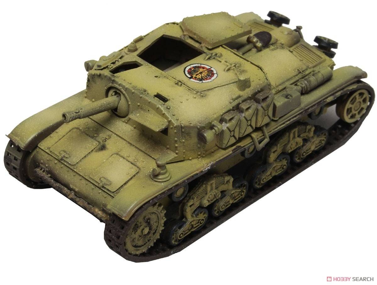 1/72 Girls & Panzer: Anzio High School M41 Semovente (Plastic Model) [ITALERI]