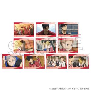 Haikyuu!!: Trading Stickers - Nekoma High School (10 Packs Box) [PROOF]