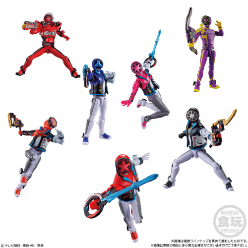Shokugan: Bakuage Sentai Boonboomger  - Brave Movement 2 - 10 pack box (Candy Toy) [Bandai]