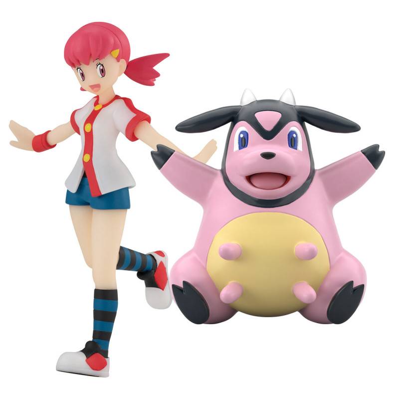 Pokemon Scale World: Johto Region - Whitney & Miltank (Limited Edition) [Bandai Premium]