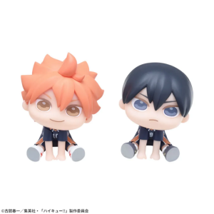 QyuruMe Mini Figure: Haikyuu!! - Hinata Shoyo & Tobio Kageyama (Set of 2) (2nd Hand Prize Figure) [SEGA]