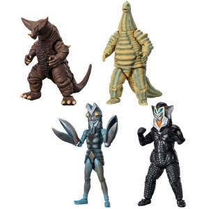Chōdō α Ultra Kaiju 6 - Set lengkap 4 jenis kaiju