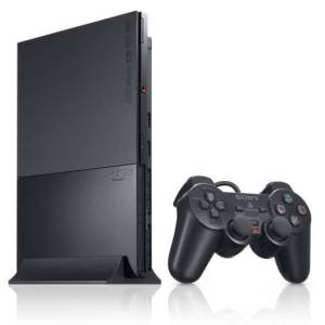 PlayStation 2 Slim - Charcoal Black (SCPH-90000CB) [used / loose]