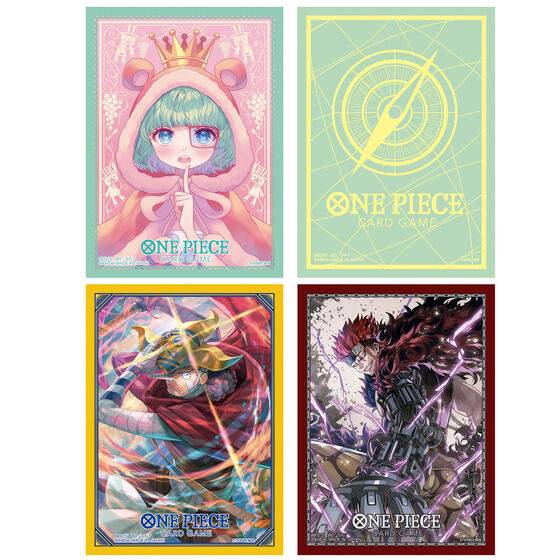 ONE PIECE CARD GAME: Official Card Sleeves 9 (Set of 4) [Bandai]