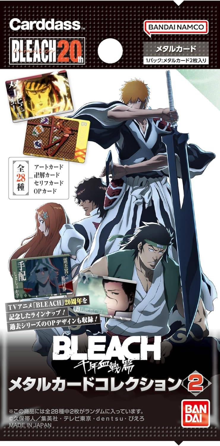 Bleach: Thousand-Year Blood War - Metal Card Collection Vol