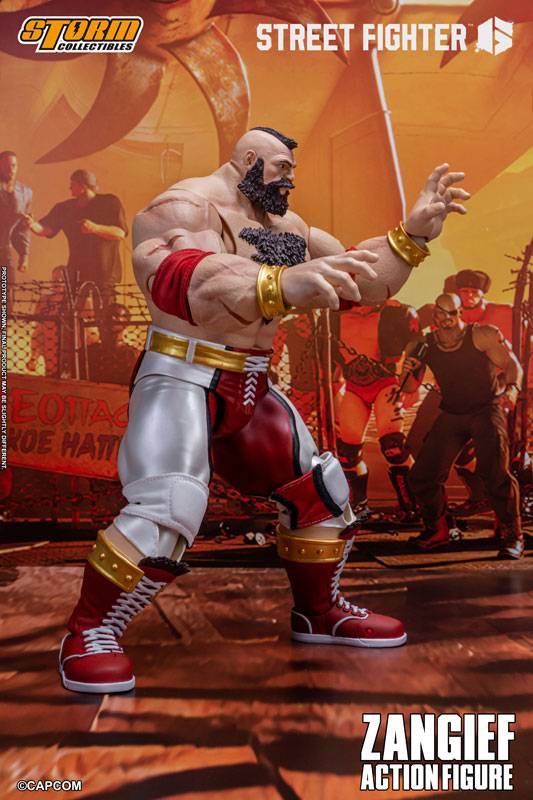 Figurine Street Fighter Zangief Capcom De Agostini action figure NEUF NEW RARE