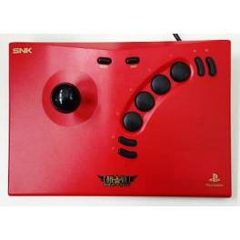 Manette Arcade NEO GEO STICK 2 - Garou Mark Of The Wolves Limited Red - Pour PS2 - Occasion