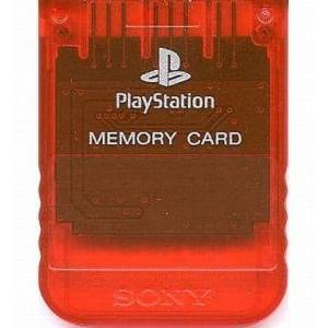 Memory Card See Through Red [PS1 - occasion / loose]