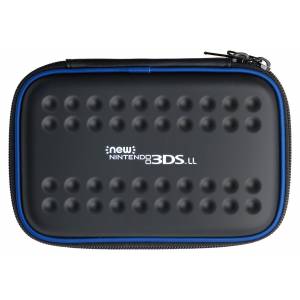 Tough Pouch for New Nintendo 3DS LL / XL - Black x Blue [Used / Loose]