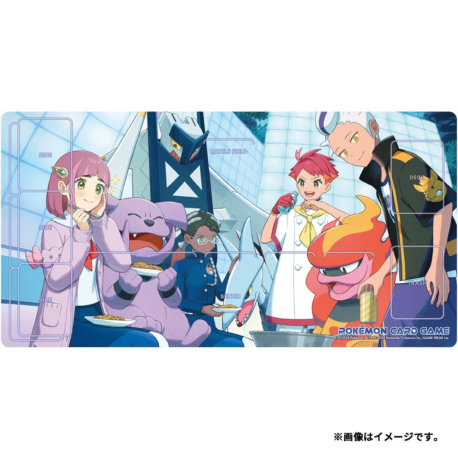 Pokemon Card Game: Rubber Playmat - POKÉMON TRAINERS -Blueberry Academy- (Limited Edition) [ACCESSORY]