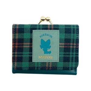 Pokemon: Compact Wallet - Poussacha (Checkered ver.) [The Pokemon Company]