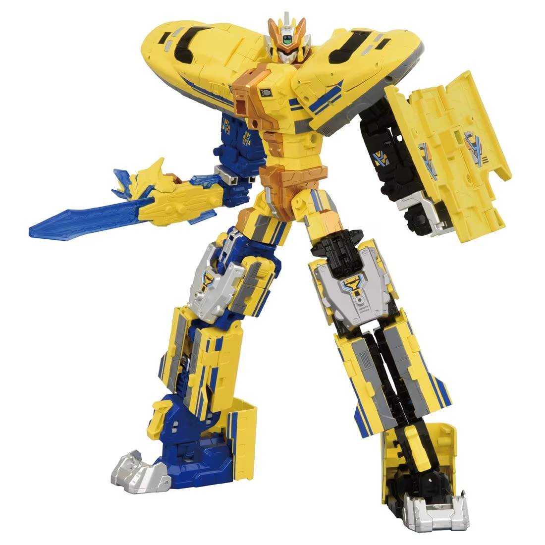 PlaRail: Shinkalion: Change the World - Shinkansen Transforming Robot - Doctor Yellow [Takara Tomy]