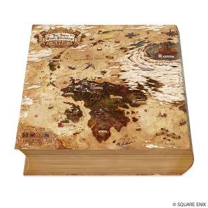 Final Fantasy XIV: Book-Style Storage Box (World Map Cover) [Square Enix]