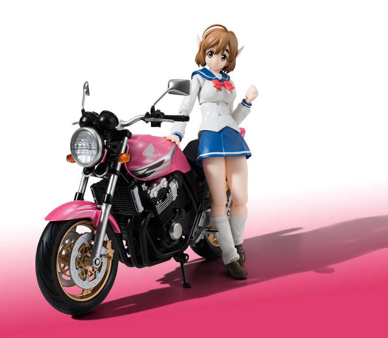 Bakuon!! - Hane Sakura (Uniform) & CB400 SUPER FOUR  [SH Figuarts]