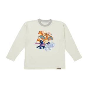 Pokémon School: Long-Sleeved T-Shirt - Move Practice (110 cm) [The Pokémon Company]