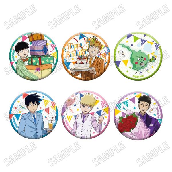 Mob Psycho Iii Trading Badge Collection Reigen S Birthday Ver