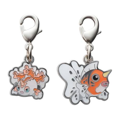 Pokémon: National Pokédex Metal Charm - 118, 119 [The Pokemon Company]