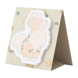 Pokémon: My Little Bestie - Die-Cut Sticky Notes - Growlithe [The Pokémon Company]