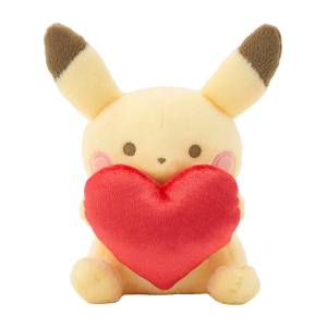 Pokémon: Pikachu With a Heart - Plush Toy [The Pokémon Company]