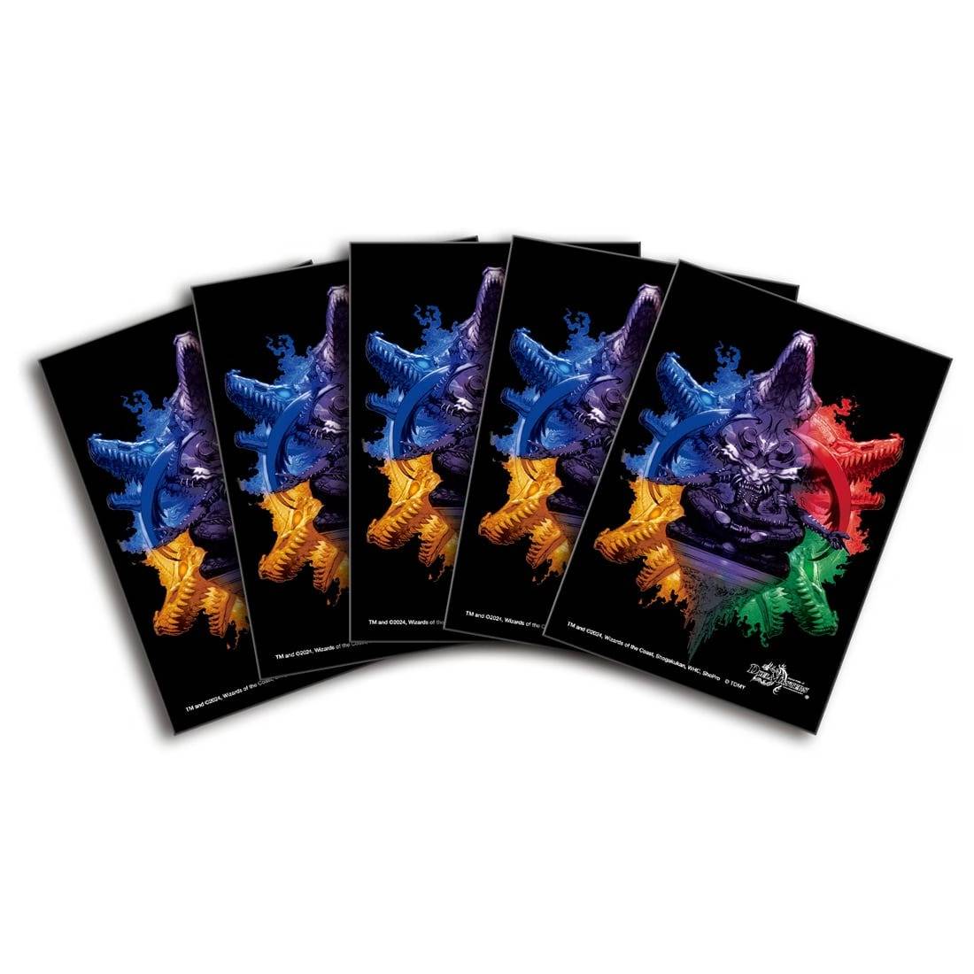 Duel Masters DX: Card Sleeves - Worldballom, Demon World (64 Sleeves)  [Takara Tomy] - Nin-Nin-Game.com