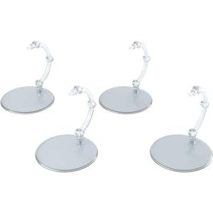 THE Simple Stand for Small Figures & Models - Mini Round Clear Version (Set of 4) [Good Smile Company]
