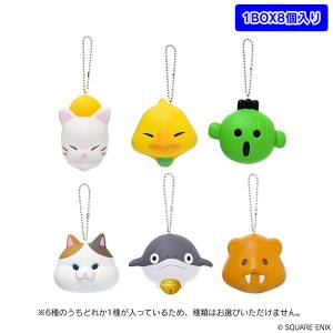 FINAL FANTASY XIV: Minion Squeeze Charm Collection (6 Packs Box) [Square Enix]