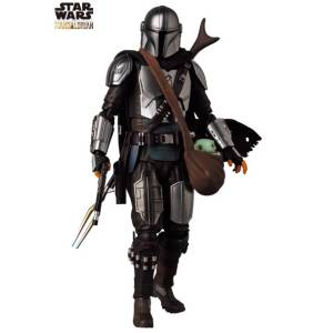 MAFEX (No.200): The Mandalorian - Grogu & Mandalorian - Ver.2.0