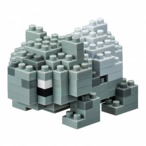 Pokemon - Bulbasaur Monotone [Nanoblock]