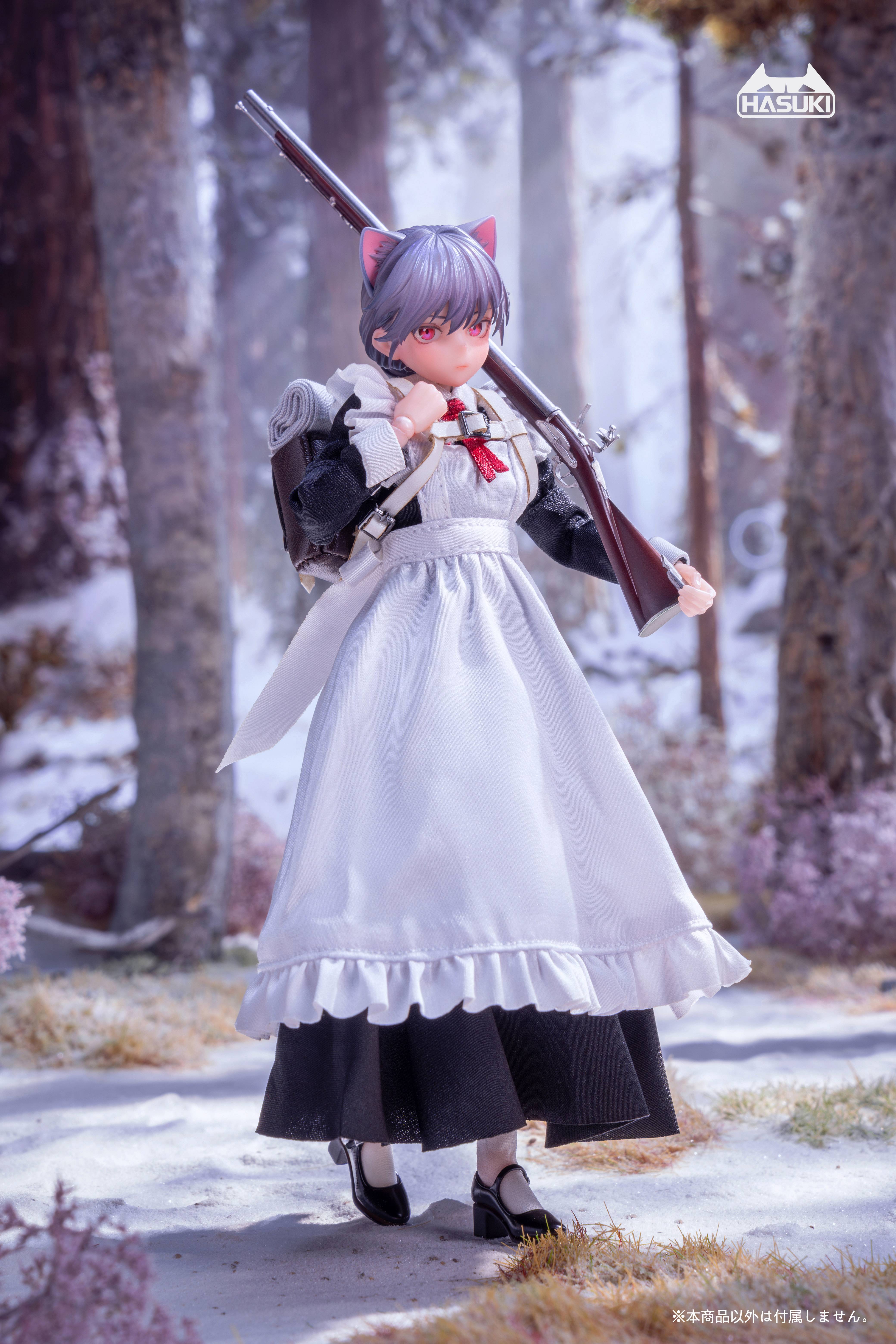 Action Figure: Pocket Art Series - Maid Musketeer FKEY 1/12 (With