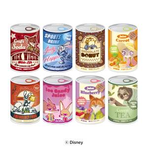 mitamemo: Zootopia - Fake Cans (8 Packs Box) [Ensky]