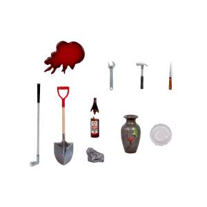 PuriPura Figure Play: Suspense Accessory Set 1/12 (Plastic Model) [DIG]
