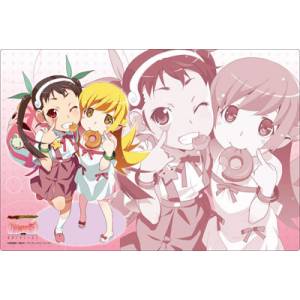 "Monogatari" Series Second Season - Bushiroad Rubber Mat Collection Vol.47 "Shinobu Oshino & Mayoi Hachikuji"
