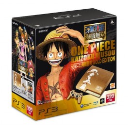     PlayStation 3 Slim 320GB One Piece Kaizoku Musô GOLD EDITION [neuve]