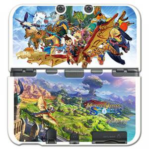 New Nintendo 3DS LL / XL - Monster Hunter Stories Cover [Used / Loose]