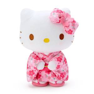 Sanrio Characters: Sakura - Plush - Hello Kitty - S (Pink Kimono Ver.) [Sanrio]