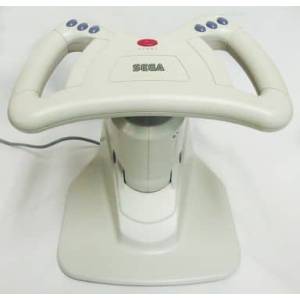 Racing Controller - Blanc (HSS-0141) [SAT - Occasion / Loose]