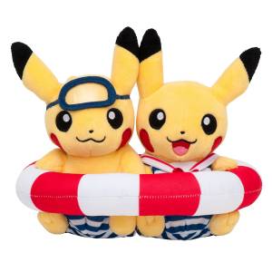 Monthly Paired Pikachu (July 2016) Pokemon Center Limited Edition [Peluche]
